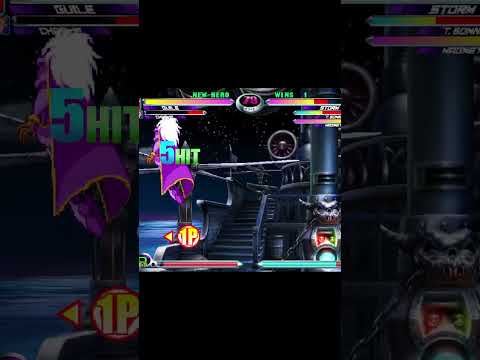 MvC2: Relusion - Charlie Sonic Break Tag to Guile Switch Sides Combo .:2.21.25:.