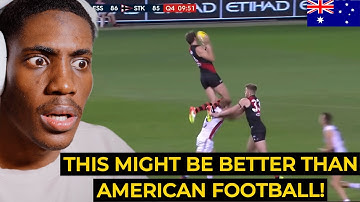 American Reacts to Best AFL Marks of All Time