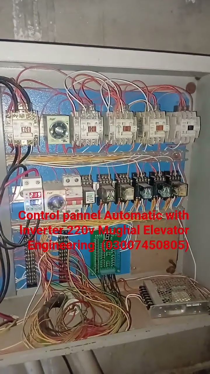 Automatic control panel with 220V inverter
