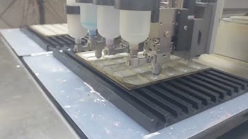 high precision #0.1mm rubber label dispensing machine shoe label automatic machine @SmartColoringMachine