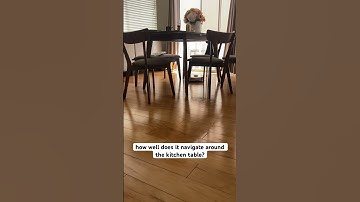 Moving through a maze of table and chair legs in real time | Roborock S7 Max Ultra #shorts #ai