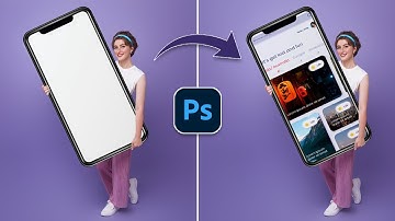 Realistic Create a Mockup Phone Photoshop Tutorial #photoshop #mockup #mockupdesign #mockuptutorial