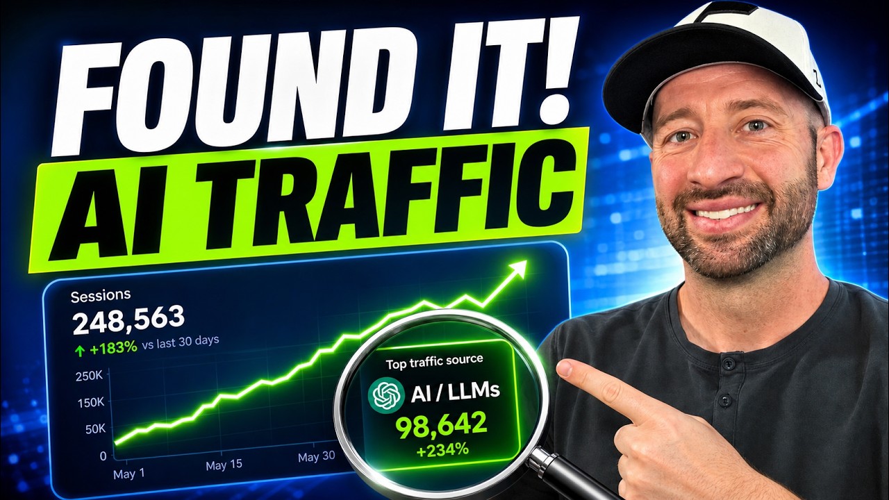 How to Track AI Traffic in Google Analytics - So EASY! - YouTube