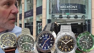 Hands-on with the new Bremont Terra Nova and Supermarine Watches inside the Boutique!
