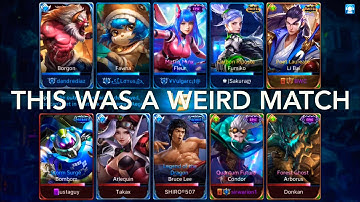 Heroes evolved li bai weird match!