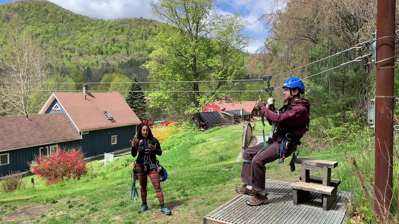 Ground School at Zoar Outdoor’s Zip Line Canopy Tour YouTube
