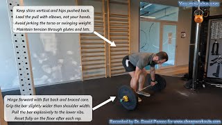 How to Do the Pendlay Row | Explosive Back Strength & Barbell Rowing Technique
