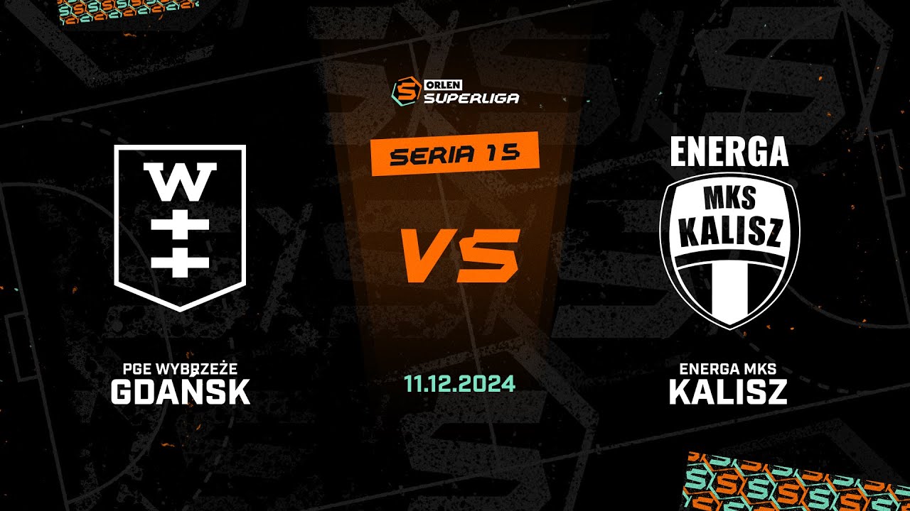 15. seria: PGE Wybrzeże Gdańsk - Energa MKS Kalisz [SKRÓT]