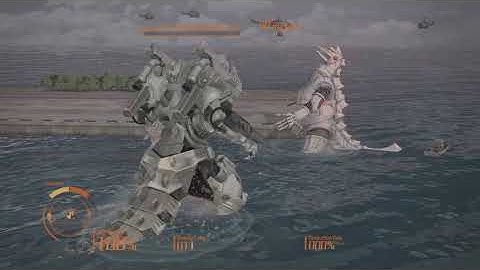 GODZILLA PS5 4K HDR - Type 3 Kiryu vs. Mechagodzilla 1974