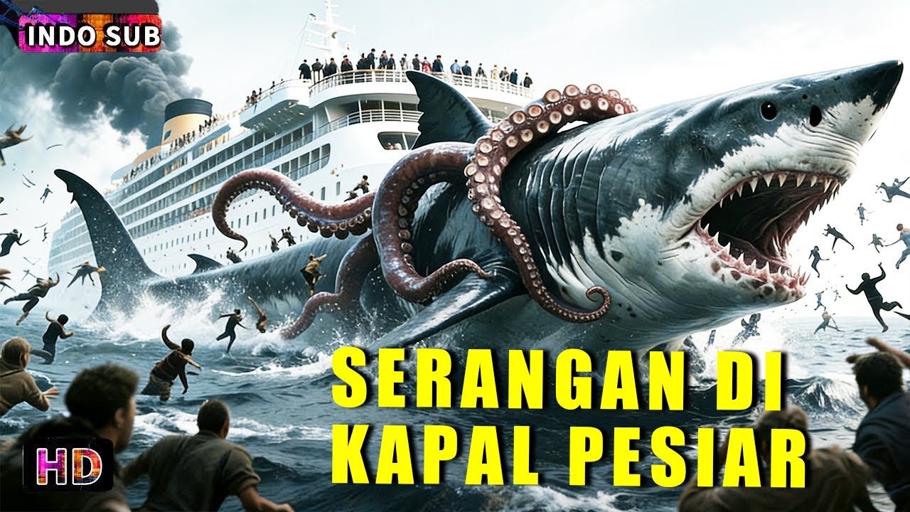 INDO SUB丨SERANGAN DI KAPAL PESIAR | Pesta Berakhir. Perburuan Dimulai | Aksi / Bencana / Raksasa