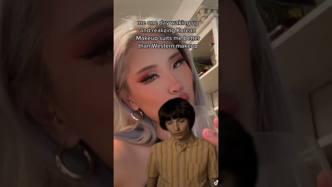 Western Makeup Vs Korean Kbeauty Transformation Koreanbeauty Koreanmakeup