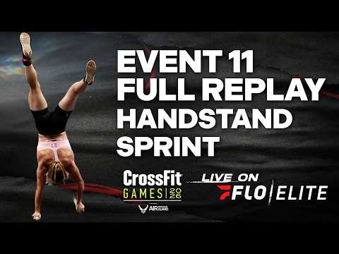 The 2026 CrossFit Games Women's Individual Event 11 Replay | The Handstand Sprint
