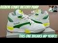 Reebok court victory pump 2024  this one is tough