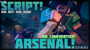 [New! 🎯] Arsenal 🔥 No Linkvertise! Aim Bot! And More 🔥 PC & Mobile! (2025)
