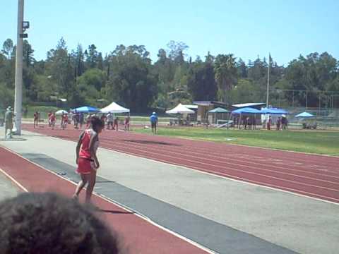 Benjamin Dixon Wins 100 meters in Ojai,Ca. 04/12/08