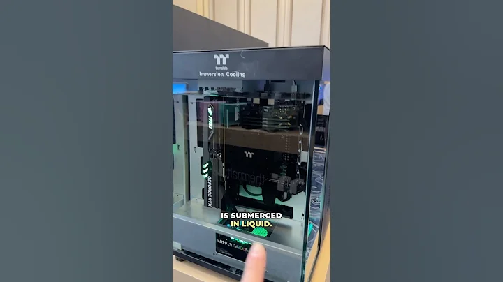 The Immersion Cooling PC from Thermaltake!