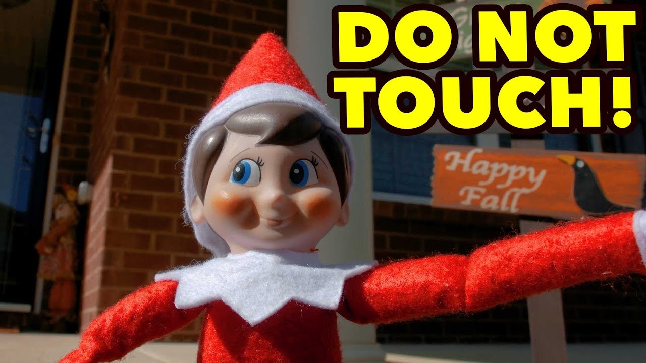 elf on the shelf rules no touching - Make Big Blook Image Archive