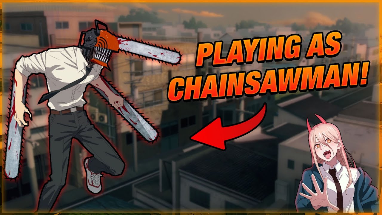 PLAYING AS CHAINSAWMAN ! This is so sick. [Swammy's Chainsawman Fan