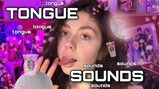 Asmr - 10 Types Of Tongue Sounds Echoed Mouth Sounds Flutters Flicks Clicks 