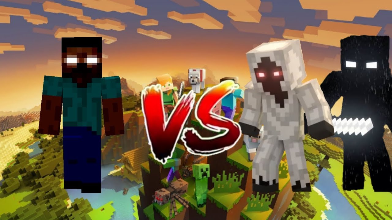 Herobrine vs Entity 303 and Null and all Entities 🔥 - YouTube