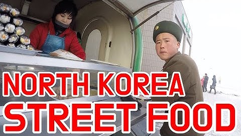 СЕВЕРНАЯ КОРЕЯ УЛИЧНАЯ ЕДА