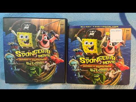 The SpongeBob Movie: Search for SquarePants DVD and Blu-ray Comparison (Bilingual versions)