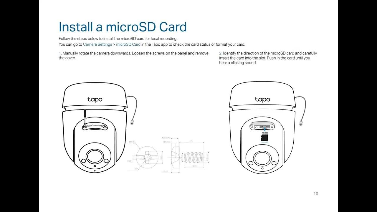 TAPO C500 MANUAL USER GUIDE YouTube