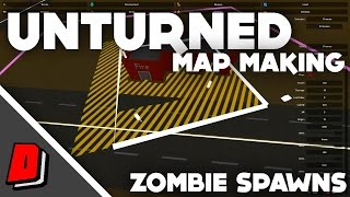Unturned Map Making - HOW TO ADD ZOMBIE SPAWNS!!