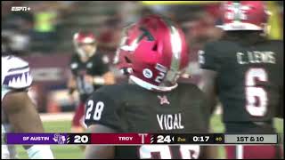 Troy vs Stephen F. Austin highlights