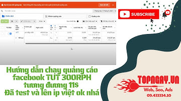 hướng dẫn chạy quảng cáo facebook TUT 300RPH tương đương 11$ | Đã test và lên ip việt ok nhá