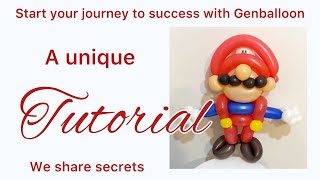 Balloon Super Mario. How to make. Tutorial