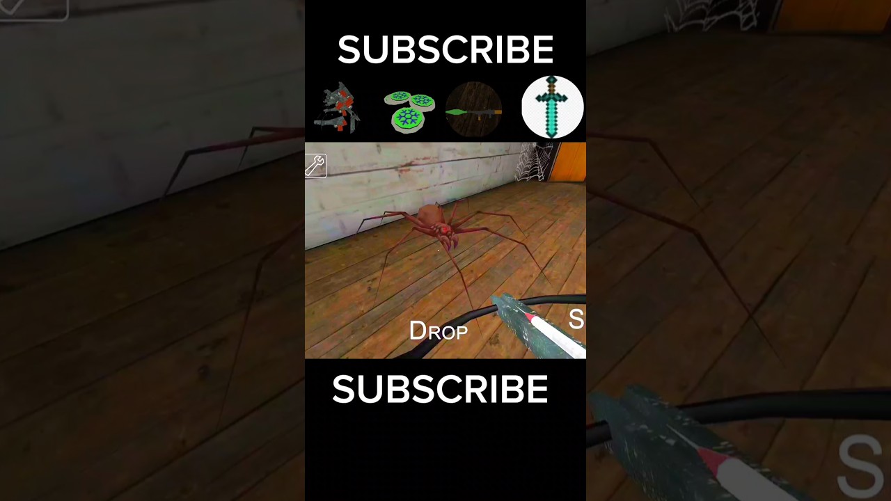 all weapon test to kill Spider 🕷 