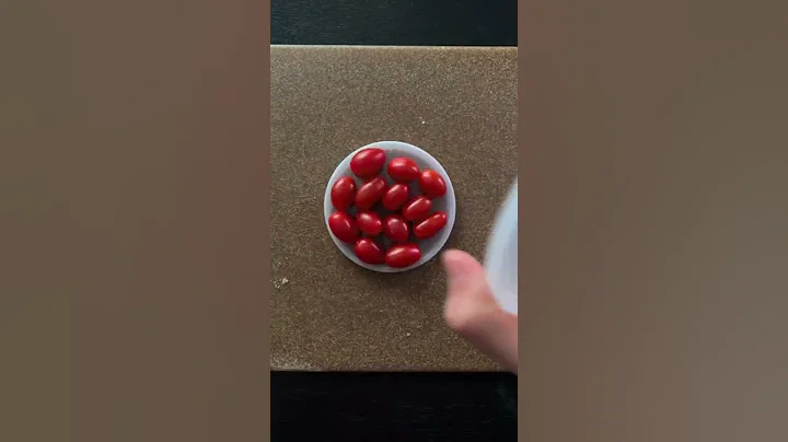 Cherry Tomato Cutting Hack