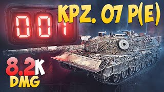 Kpz. 07 P(E) - 6 Kills 8.2K DMG - Space! - World Of Tanks