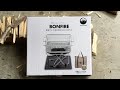 焚き火台　ボンファイアM　BONFIRE　使用テスト