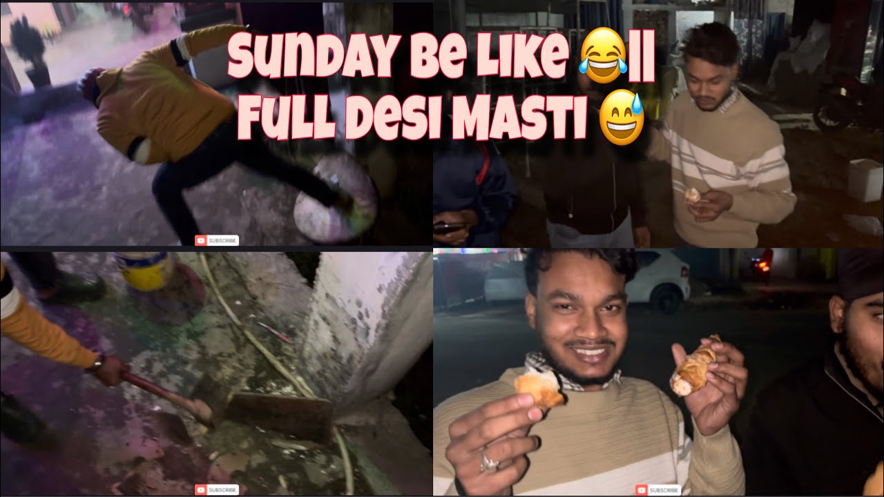 Typical Indian Sunday Be Like 😂 | Real Fun Vlog”