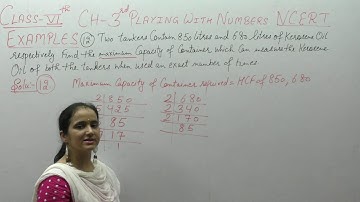 Ncert Class 6 Maths Ch-3 Playing With Numbers Example-12