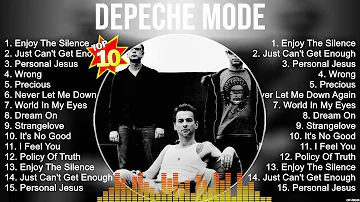 Depeche Mode Playlist Of All Songs ~ Depeche Mode Greatest Hits Full Album