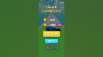 Blob Clash 3D #2 Level 8 Completed | #Shorts