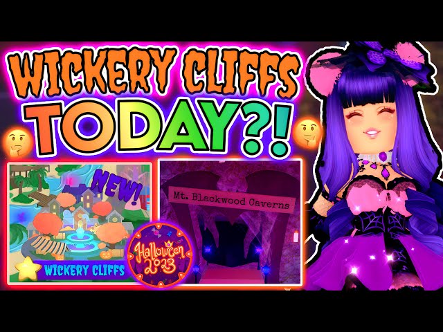 ROYALLOWEEN COMING TODAY!? BARBIE IS ONLINE! WICKERY CLIFFS