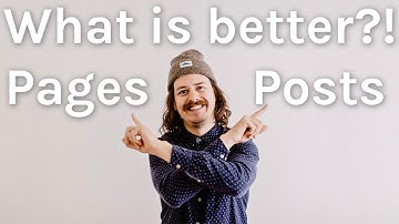 Are pages or posts better for SEO? (Wordpress, Squarespace, Showit, etc)