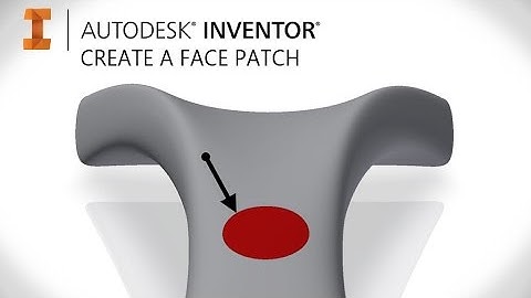 Create a separate coloured patch on a face | Autodesk Inventor