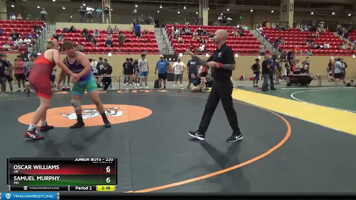 220 Lbs Semifinal - Oscar Williams, OK Vs Samuel M...