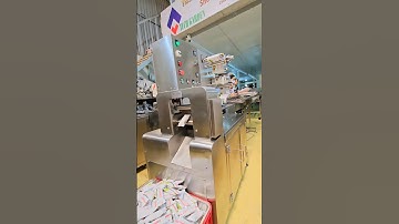 Máy đóng gói thanh kẹo, cốm của Tech Garden. Liên hệ 0935911775 Trần Trinh.