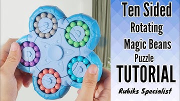 Rotating And Sliding  Beans Puzzle Tutorial