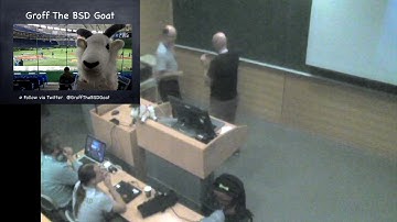 Dan Langille: Closing session and Auction -- BSDCan 2018