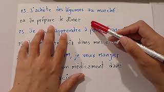 Apprendre 100 phrases en français au présent (A1/A2) EP.1/2