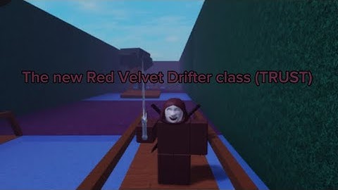 Playing the April fools gamemode as the Red Velvet Drifter (RNG Droids)