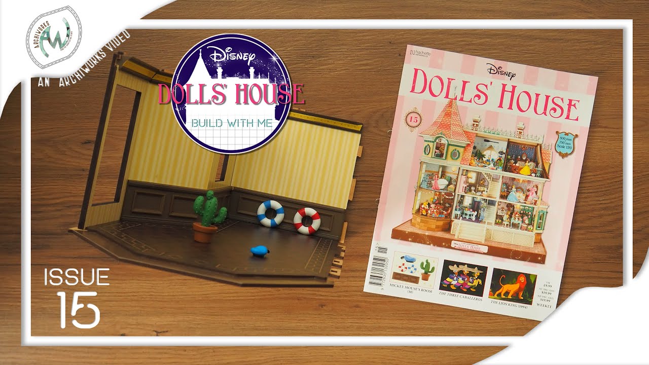 Disney Dolls House Issue 15 Build with me YouTube