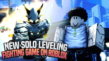 NEW Solo Leveling FIGHTING Game on ROBLOX.. Solo Showdown